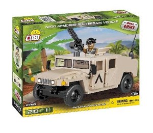 Bild von Small Army Kołowy humvee desert