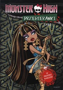 Obrazek Monster High Przebieranki Cleo / Przebieranki Deuce książka dwustronna z naklejkami