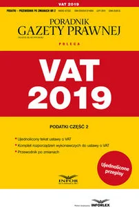 Obrazek Vat 2019 Podatki-Przewodnik po zmianach 2/2019