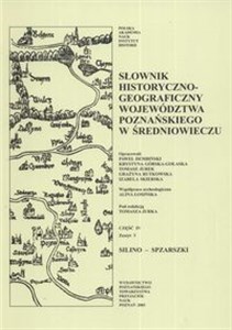 Bild von Słownik historyczno-geograficzny województwa poznańskiego w średniowieczu część IV zeszyt 3