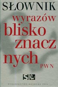 Obrazek Słownik wyrazów bliskoznacznych PWN z płytą CD