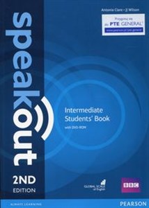 Obrazek Speakout Intermediate Student's Book + DVD