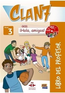 Bild von Clan 7 con Hola amigos 3 Przewodnik metodyczny + CD