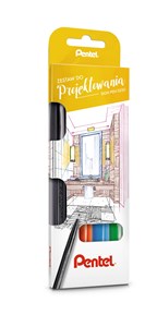 Obrazek Zestaw pisaków do projektowania S520-ST4ABCDPL 4 kolory