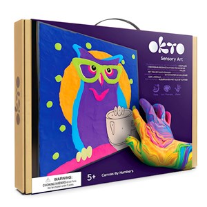 Bild von Zestaw do modelowania i malowania 3D Sowa 30x30 cm