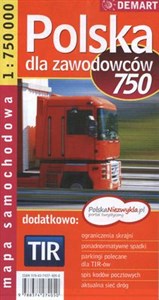 Bild von Polska TIR mapa samochodowa