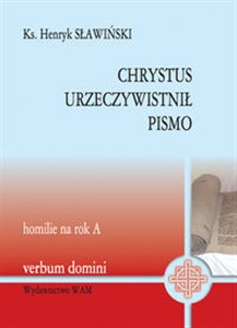 Bild von Chrystus urzeczywistnił pismo Homilie na rok A