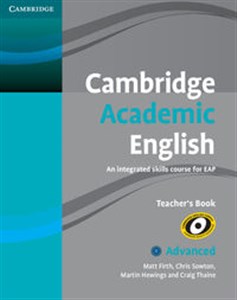 Bild von Cambridge Academic English C1 Advanced Teacher's Book