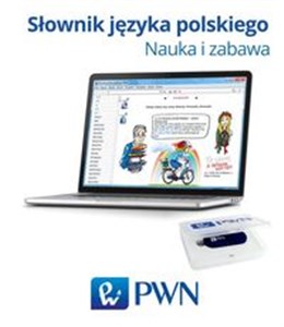 Obrazek Pendrive Słownik języka polskiego PWN Nauka i zabawa