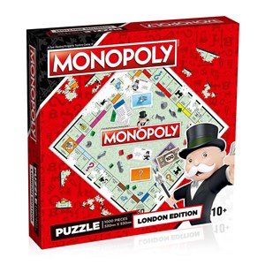 Bild von Puzzle 1000 Monopoly BOARD London