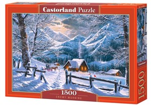 Obrazek Puzzle Snowy Morning 1500 C-151905-2
