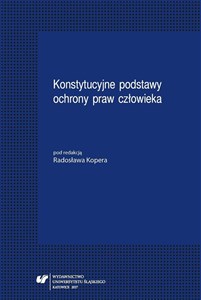 Obrazek Konstytucyjne podstawy ochrony praw człowieka