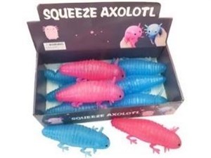 Obrazek Axolot gniotek z wodą mix