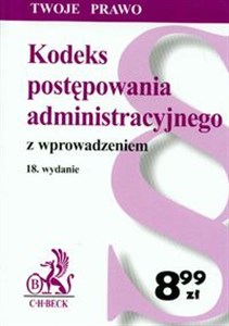 Obrazek Kodeks postępowania administracyjnego z wprowadzeniem