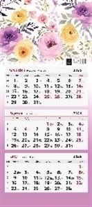 Bild von Kalendarz 2026 trójdzielny płaska główka MIX