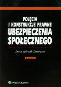 Bild von Pojęcia i konstrukcje prawne ubezpieczenia społecznego