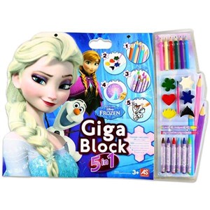 Bild von Giga Block - Zestaw dla artysty 5w1 - Frozen
