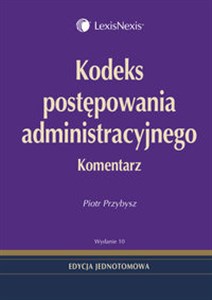 Obrazek Kodeks postępowania administracyjnego Komentarz