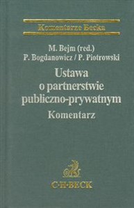 Obrazek Ustawa o partnerstwie publiczno prywatnym Komentarz