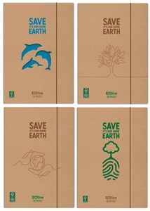 Obrazek Teczka A4 z gumką - ECOline (433308)