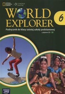 Obrazek World Explorer 6 Podręcznik + CD Szkoła podstawowa