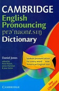 Obrazek Cambridge english pronouncing dictionary z płytą CD