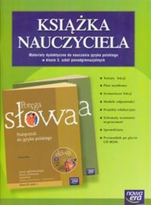 Bild von Potęga słowa 3 Książka nauczyciela Liceum, technikum. Materiały dydaktyczne do nauczania języka polskiego.