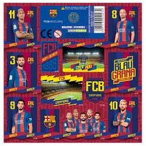 Bild von Nalepki FC Barcelona 12 sztuk