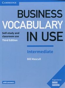 Bild von Business Vocabulary in Use Intermediate with answers