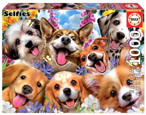Bild von Puzzle 1000 Szczenięce selfie G3
