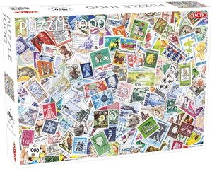 Obrazek Puzzle Tons of Stamps 1000