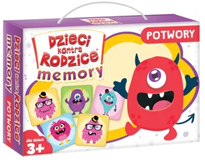Obrazek Gra Dzieci kontra Rodzice Memory Potwory