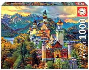 Bild von Puzzle 1000 Zamek Neuschwanstein, Niemcy G3