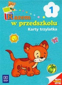 Obrazek Razem w przedszkolu 1 Karty trzylatka