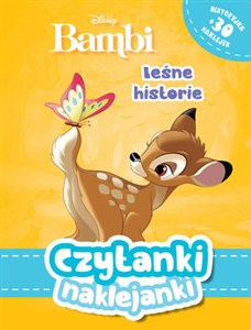 Obrazek Czytanki naklejanki. Leśne historie. Disney Bambi