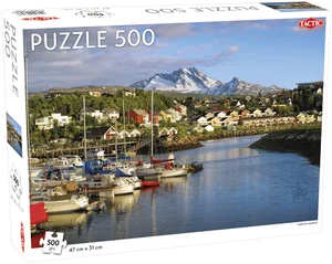 Obrazek Puzzle Narvik Harbor 500