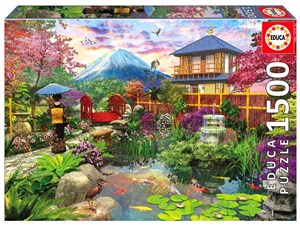Obrazek Puzzle 1500 Japoński ogród G3