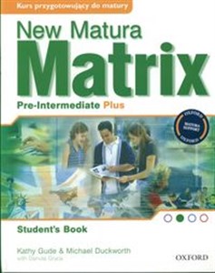 Bild von New Matura Matrix Pre-Intermediate Plus Student's Book Liceum, technikum