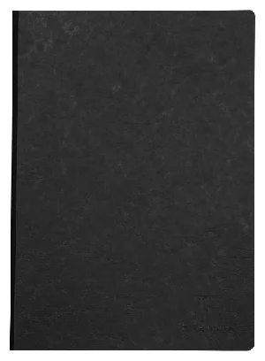 Obrazek AGEBAG KLADDE SCHWARZ A4-FORMAT BLANCO