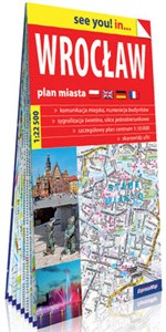 Bild von Wrocław papierowy plan miasta 1:22 500