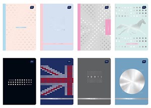 Obrazek Brulion A5/64K kratka Kropki (5szt)