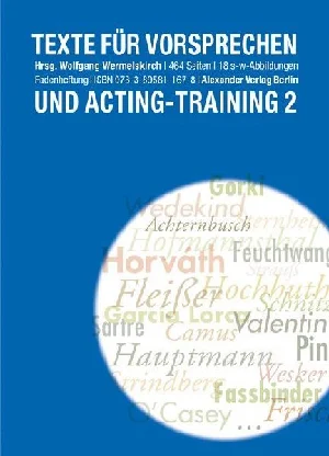 Obrazek TEXTE FÜR VORSPRECHEN& ACTING-TRAINING 2