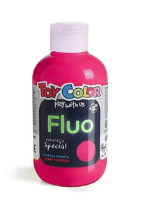 Obrazek Farba tempera Fluo Pink 250ml