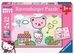 Obrazek Puzzle Hello Kitty z balonami 2x12