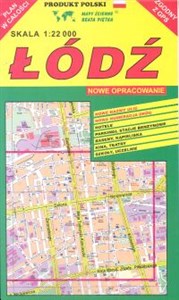 Obrazek Łódź mapa składana 1:24 000