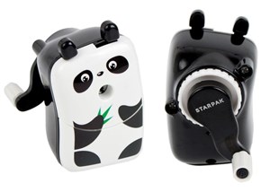 Bild von Temperówka plastikowa z korbką Panda