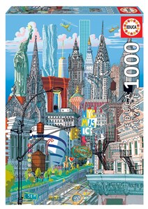 Bild von Puzzle 1000 Nowy Jork/USA G3
