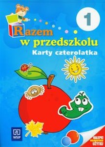 Obrazek Razem w przedszkolu 1 Karty czterolatka