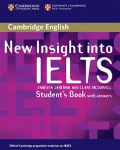 Obrazek New Insight into IELTS Student's Book with Answers