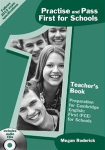 Obrazek First for Schools Teacher's Book + CD Preparation for Cambridge English: First (FCE) for Schools